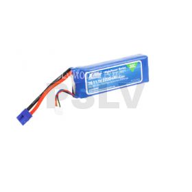 EFLB22003S30   2200mAh 3S 11.1V 30C LiPo  13AWG EC3 350 QX